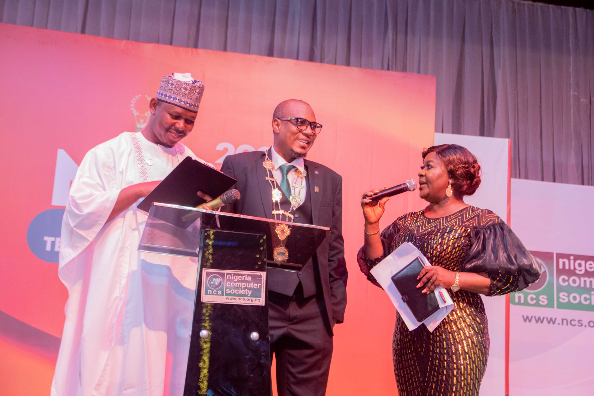 NITMA — on the podium with NCS leadership
